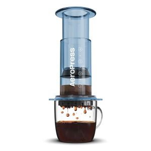 AeroPress Clear coffee maker - blue/red/purple/pink/smoke