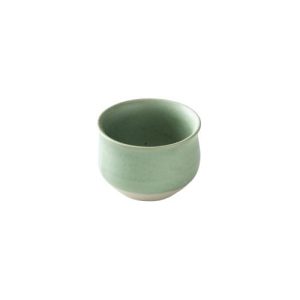 Origami Kataguchi Matcha bowl - green Matsukaze