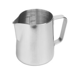   Rhinowares Stainless Steel Pro Pitcher Milk Spout Canister 360ml Silver