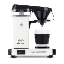   Moccamaster Cafetière filtre monotasse Cup-One - Blanc/Orange