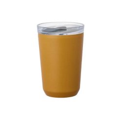 Gobelet Kinto To Go avec bouchon 360ml - jaune coyote