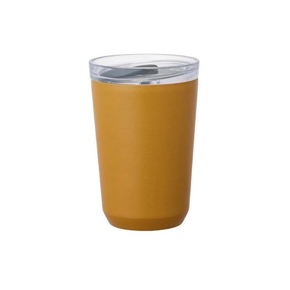 Gobelet Kinto To Go avec bouchon 360ml - jaune coyote