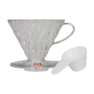 Hario V60-02 Dripper plastique transparent