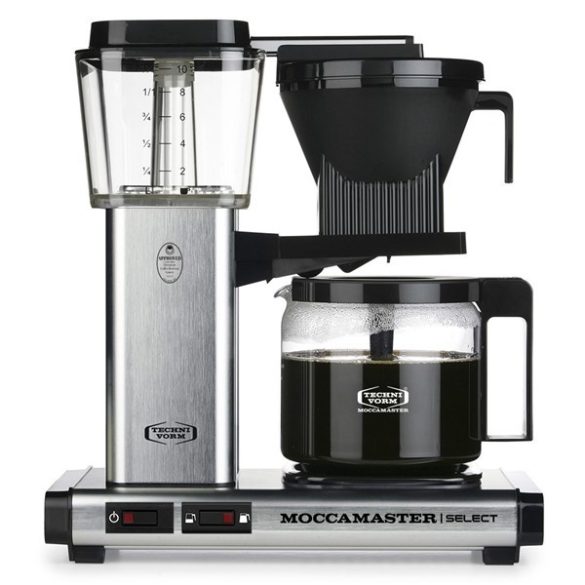 Moccamaster KBGT 741 Select cafetière à filtre - brossé