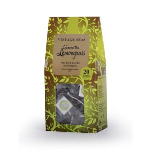 Vintage Teas green tea with lemongrass 20 pcs pyramid filter 50 g