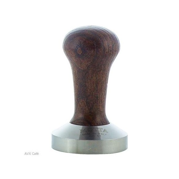 Motta Competition tamper brown 58,4 mm wood