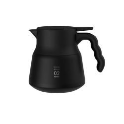   Hario Serveur isolé en acier inoxydable PLUS V60-02 600 ml noir