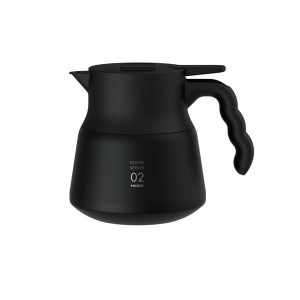 Hario Serveur isolé en acier inoxydable PLUS V60-02 600 ml noir