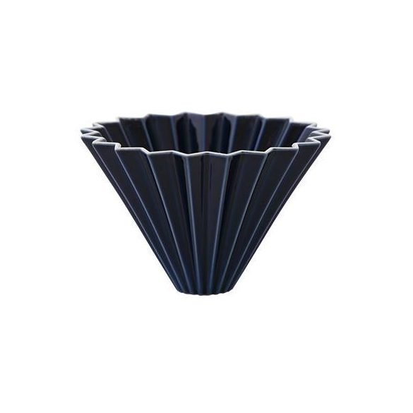 Origami dripper céramique S - bleu foncé (navy)