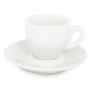 Ristretto 50 ml tasse+assiette blanc