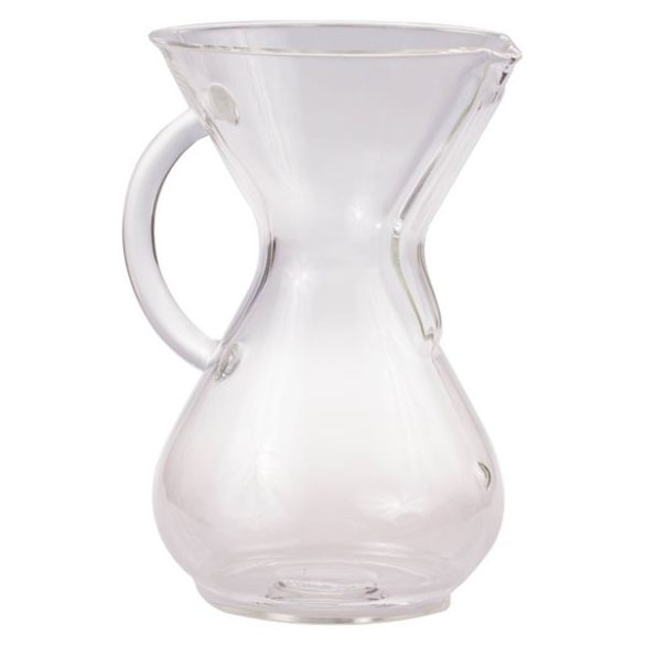 Cafetière Chemex 8 tasses en verre avec bec verseur