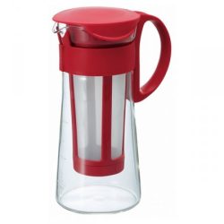   Hario Mizudashi Coffee Pot Mini – cold soaked coffee / cold brew / maker 600 ml – red