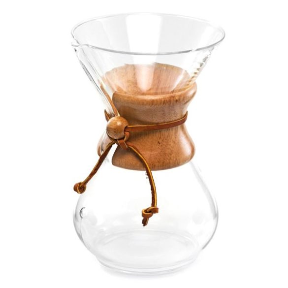 Cafetière classique en verre Chemex 10 tasses