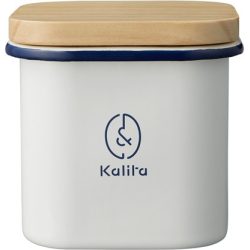   Kalita zománcozott kávétároló doboz - szögletes - 1000ml