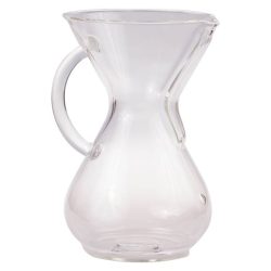 Cafetière Chemex 6 tasses en verre avec bec verseur