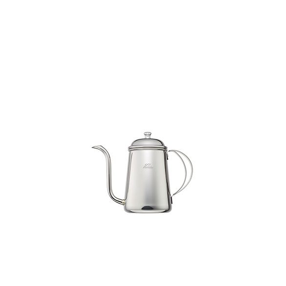 Bouilloire Kalita en acier inoxydable à col de cygne fin - 700 ml