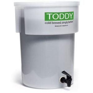 Toddy Commercial Cold Brew System with Lift (Système d'infusion à froid Toddy commercial avec élévateur)