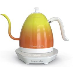   Brewista Artisan Chauffe-eau électrique à col de cygne avec thermostat 1 l - Orange