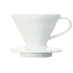 Hario V60-01 compte-gouttes en céramique - blanc