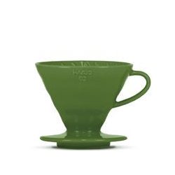 Hario V60-02 dripper céramique - vert foncé + 40 filtres