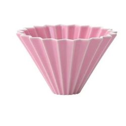 Origami ceramic dropper S - pink