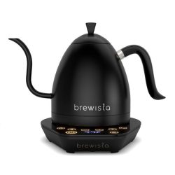   Brewista Artisan Chauffe-eau électrique thermostatique à col de cygne 1L - noir