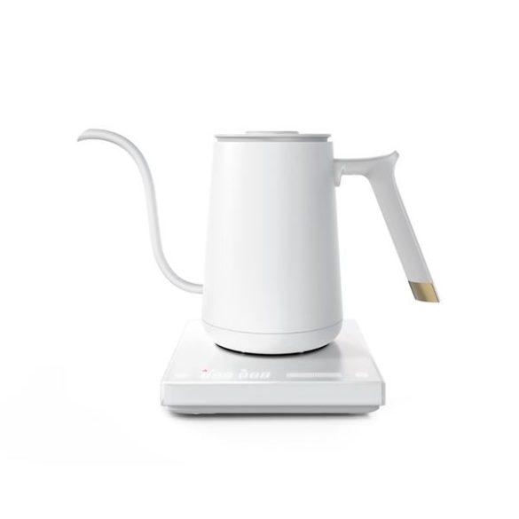 Timemore Mini Fish Smart Vers Over Kettle Bouilloire électrique fine blanche 800 ml