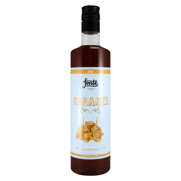 Fonte * sans sucre * sirop caramel 750ml