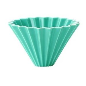 Origami dripper céramique M - turquoise