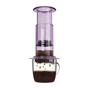 AeroPress Clear coffee maker - blue/red/purple/pink/smoke