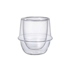 Kinto KRONOS double wall espresso cup 80ml