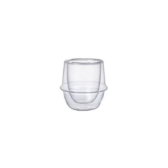 Kinto KRONOS Double Wall Espresso Cup 80ml