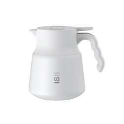   Hario Serveur isolé en acier inoxydable PLUS V60-03 blanc - 800ml