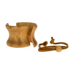   Collier et attache en bois Chemex 6/8/10 tasses (pièce de rechange)