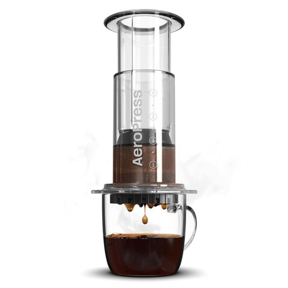 AeroPress coffee maker - transparent 