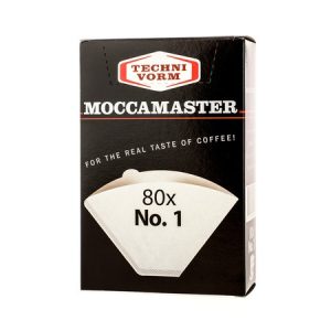 Moccamaster #1 white 80 pcs filter paper