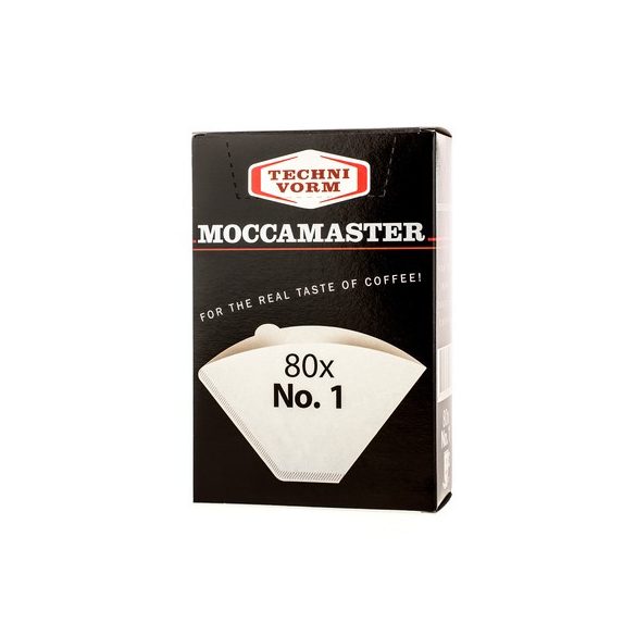 Papier filtre Moccamaster #1 blanc 80