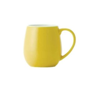 Origami Aroma Barrel porcelain mug 320 ml - yellow