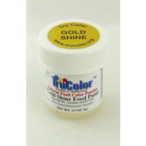 TruColor colorant alimentaire à base de plantes - Brilliant Gold AB 6g