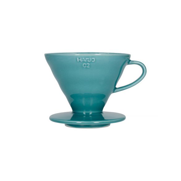 Hario V60-02 dripper céramique - turquoise + 40 filtres