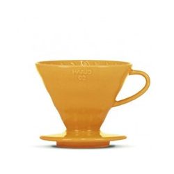   Hario V60-02 keramický dripper - šedý/zelený/žlutý/oranžový/světle modrý/fialový + 40 filtrů