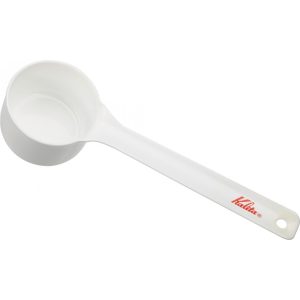 Kalita enamelled coffee measuring spoon - white