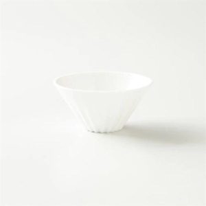 Origami ceramic tea dripper - white/mat pink/mat beige