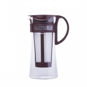 Hario Mizudashi Coffee Pot Mini - kávovar na studenou kávu / cold brew / maker 600 ml - hnědý