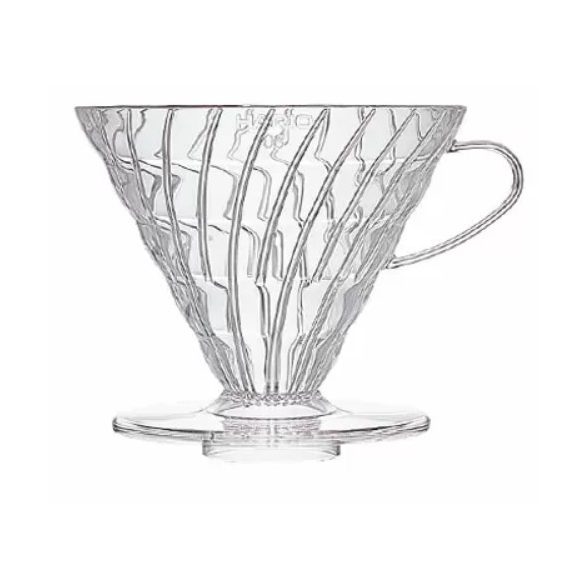 Hario V60-03 Dripper plastique transparent