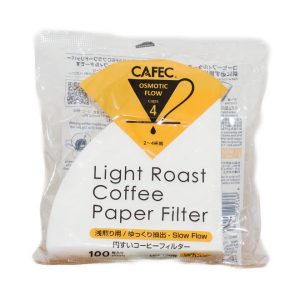 Cafec Light Roast papír szűrők 02-es méret 100 db