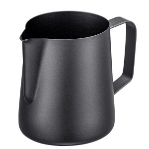 Studio Barista Stealth Milk Pitcher tejkiöntő kanna 600ml - fekete