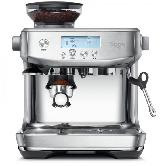 Kávovar Sage SES878BSS THE BARISTA PRO™ Espresso s mlynčekom na kávu - striebro 